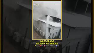 Firefighters Contain Blaze at Drone-Hit Foreign Oil Storage Facilities in Basra | WION