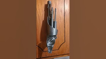 FULL SCALE Terminator arm lamp 3d print