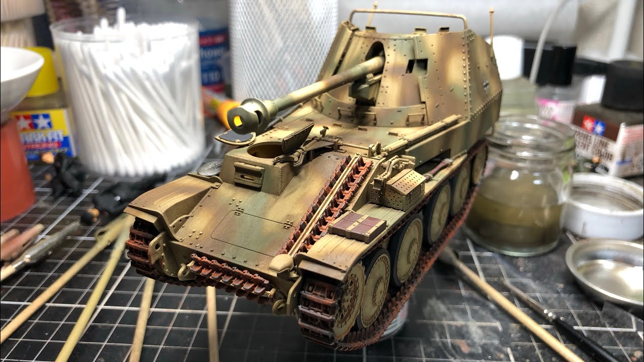 1/35 ドイツ対戦車自走砲 マーダーIIIM (ノルマンディ戦線) - YouTube