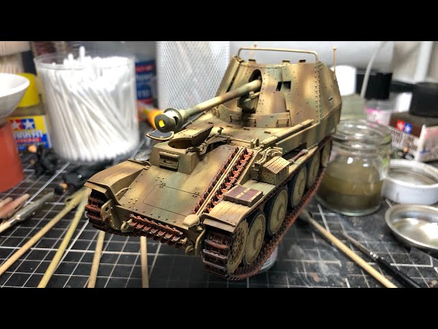 1/35 ドイツ対戦車自走砲 マーダーIIIM (ノルマンディ戦線) - YouTube