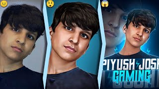 How to make Piyush Joshi Gaming Logo || How to make Gaming Logo - PicsArt Logo Editing