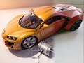 Changing a lykan hypersport into a Inventor car