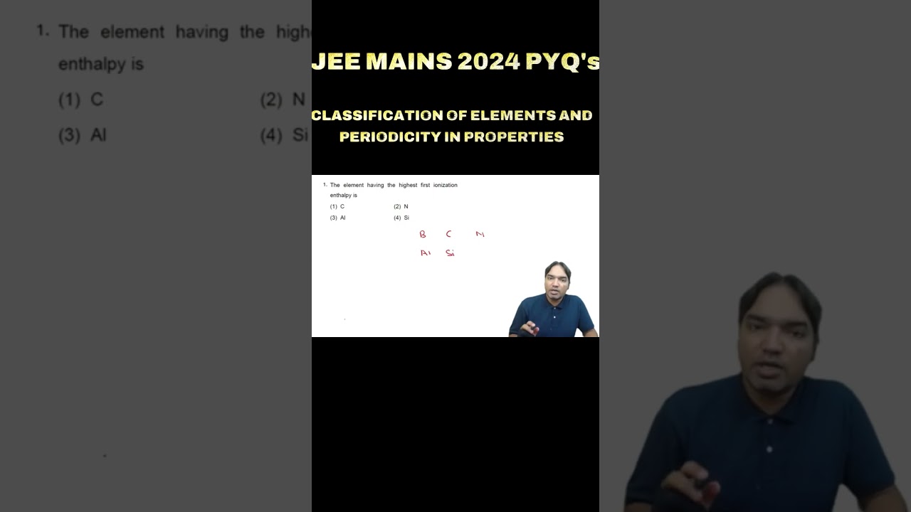 The element having the highest first ionization enthalpy is