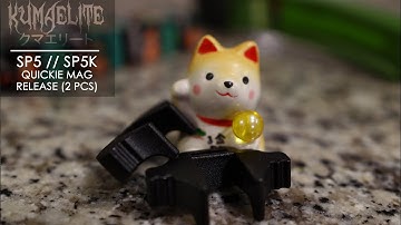 KUMA ELITE HK MP5 and MP5K mag release functionality.