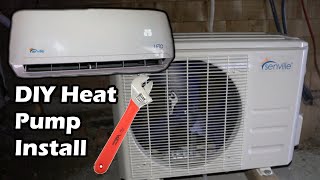 How to Install a Mini Split Heat Pump | Senville 9000 BTU screenshot 4