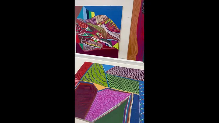 Abstract Paintings by Cynthia Rojas