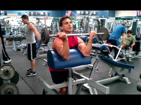 Larry S Preacher Curl Demo Youtube