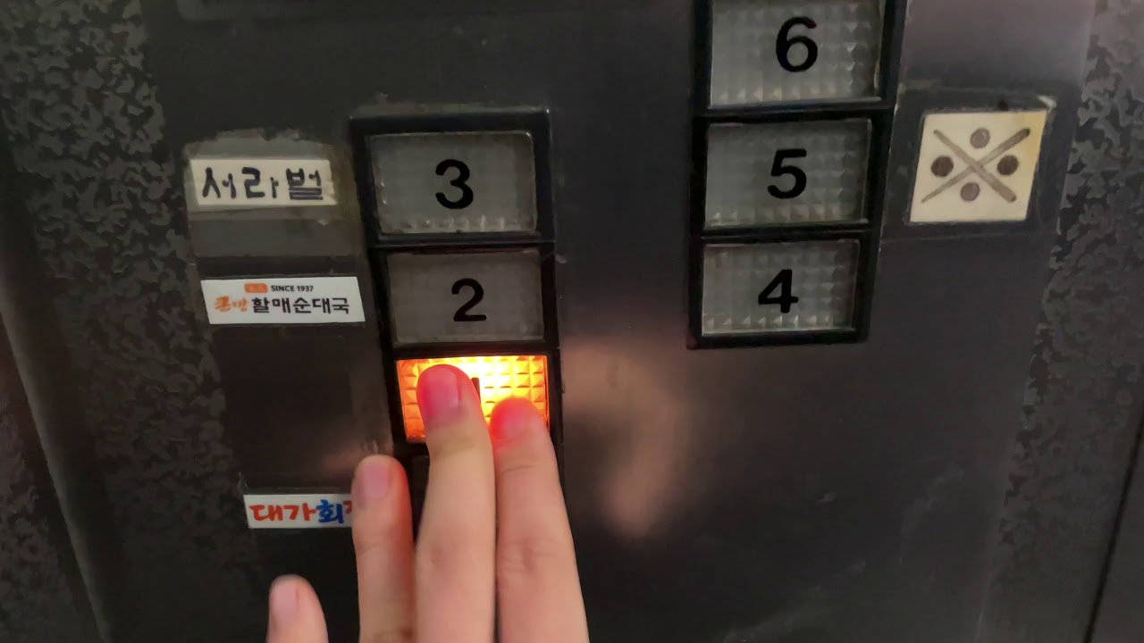 (1987년식) 서울특별시 중구 서소문로 대원빌딩 금성엘리베이터 DP 탑사기