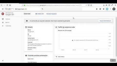 Google login API setup