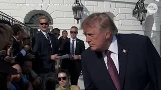 Trump heads to Alabama rally, calls past impeachments 'fake,' vows gas prices will come down 'soon'
