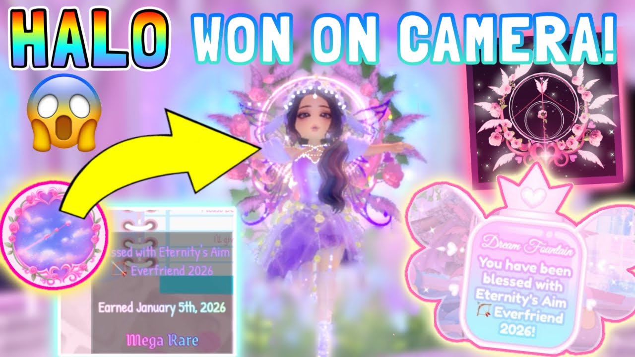 Я не хотела ВЫИГРАТЬ этот HALO... 💕 Победа Everfriend в Halo 2026 на камеру и реакция // Royale High