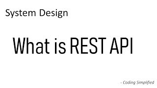 REST APIs - System Design | What is REST APIs