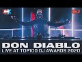 Don Diablo live at AMF Presents Top 100 DJs Awards 2020