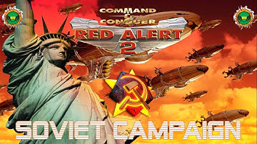 Command and Conquer: Red Alert 2 - Soviet Campaign - Full Gameplay 2021 HD