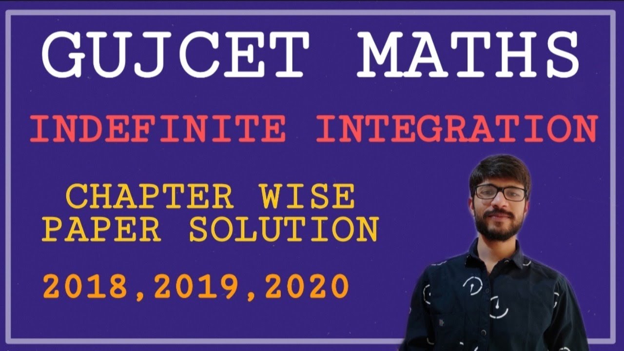 GUJCET PREVIOUS YEAR PAPER SOLUTION | GUJCET 2021 | GUJCET MATHS | IMPORTANT QUESTIONS INTEGRALS