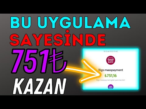 Bu Uygulama Sayesinde 800₺ Kazan 🤑 Ödeme Kanıtlı 💰 İnternetten Para Kazanma 2023