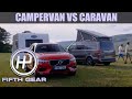 Mercedes-Benz Marco Polo Campervan VS Antares 405 Caravan - the FULL challenge | Fifth Gear