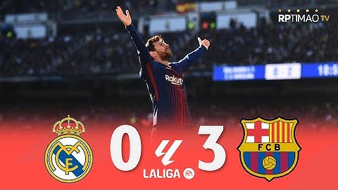 Real Madrid 0 x 3 Barcelona ● La Liga 17/18 Extended Goals & Highlights ᴴᴰ