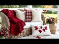 Red Fall Decor Modern Concept | Cozy & Chic Farmhouse Vibes 🍁