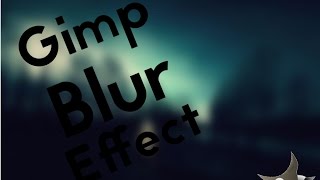 Gimp Blur Background Tutorial YouTube