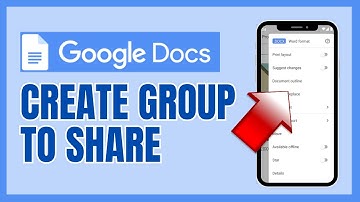 How to Create Group to Share in Google Docs 2024?
