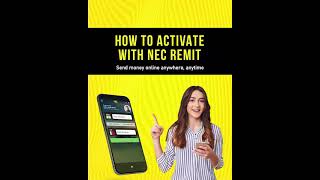 How to Activate with NEC Remit app screenshot 2