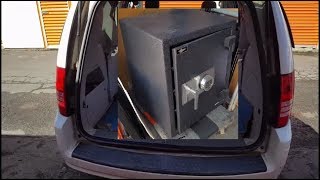 How To Move A Safe In Back of A MiniVan