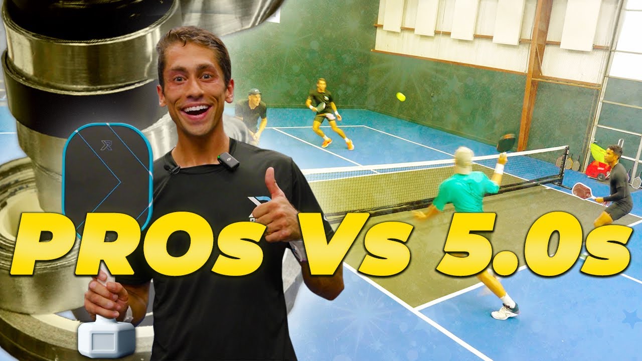 PROS Use CRAZY Heavy Paddles Vs 5.0s.