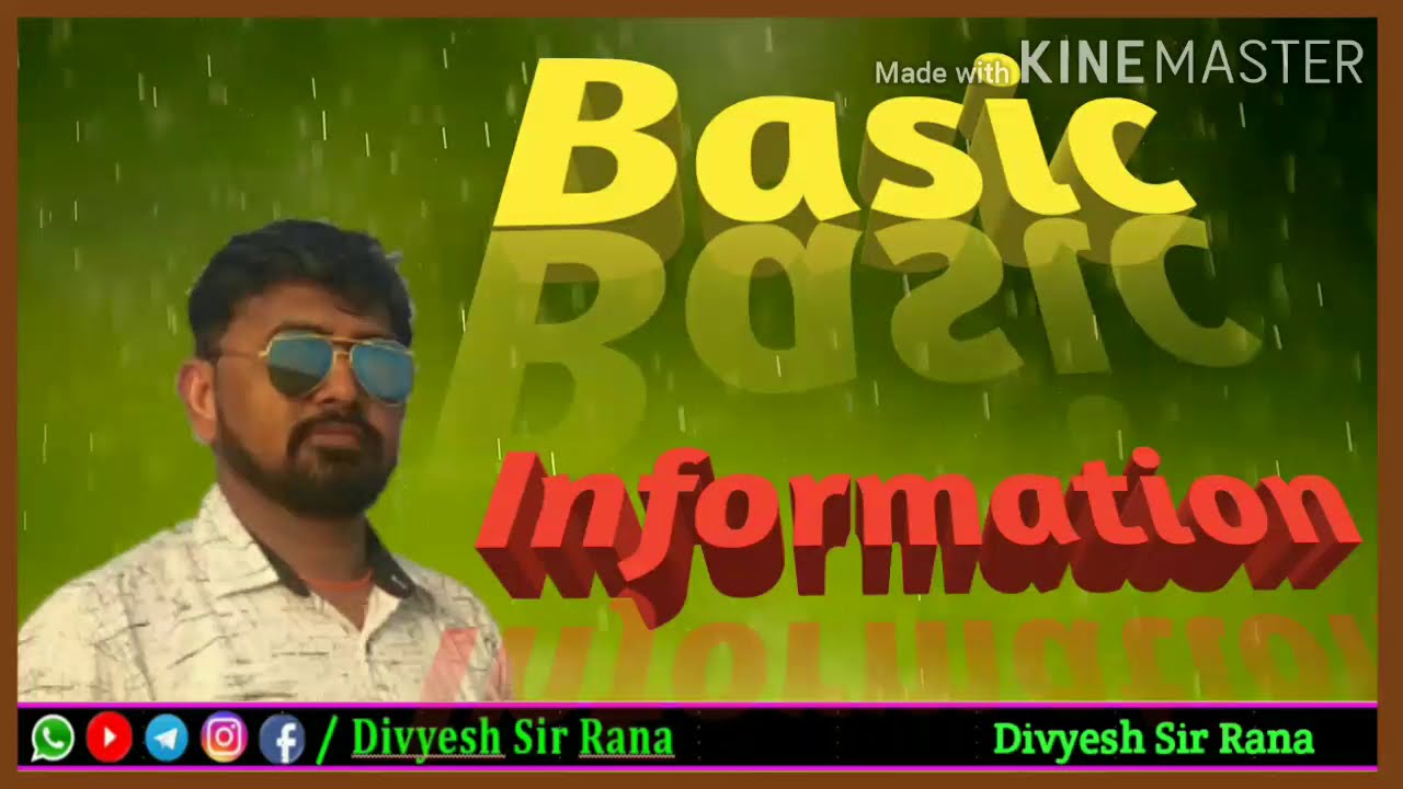 Basic Information - YouTube