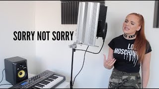 Video thumbnail of "Demi Lovato - "Sorry Not Sorry" Cover by Red"