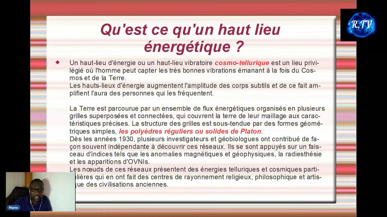 Les hauts lieux énergétiques en France et dans le monde avec Mam's