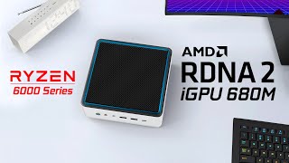 This Tiny PC Has The New AMD RDNA 2 iGPU! And It's Fast! Ryzen