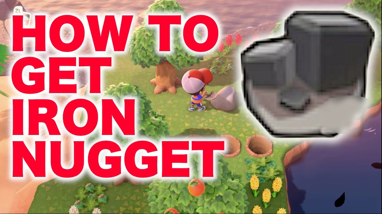 How to get Iron Nuggets for beginners in Animal Crossing New Horizons -  YouTube