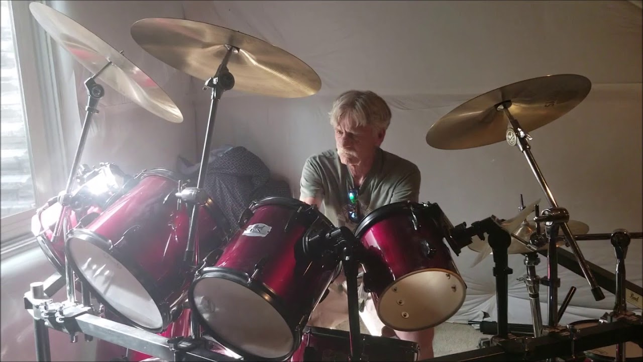 Dad's drum solo channelling Iron Butterfly! YouTube