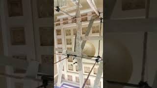 Dome Of Mosque Decoration With Pop..