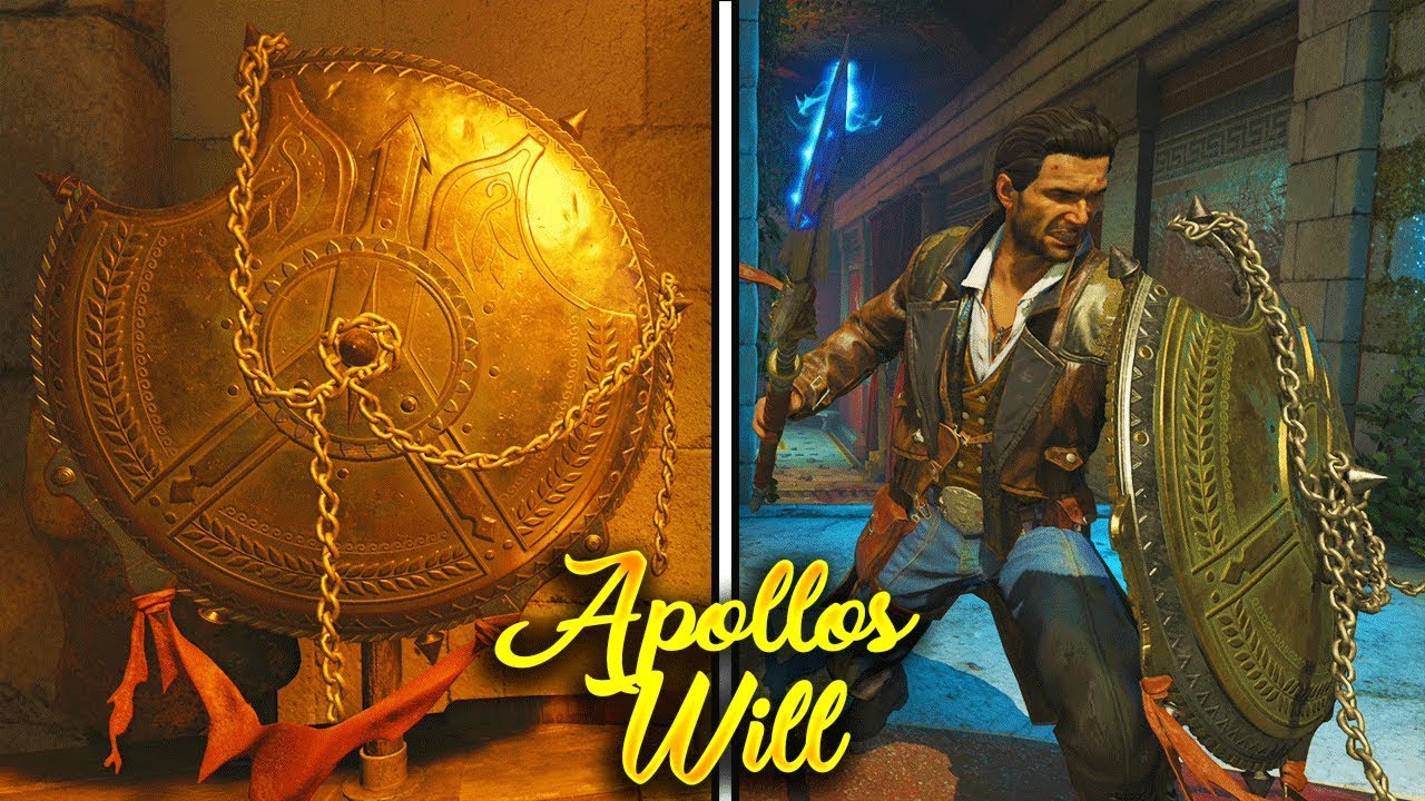 Ancient Evil - Easy Shield Guide "Apollos Will" All Part Locations (Black Ops 4 Zombies)