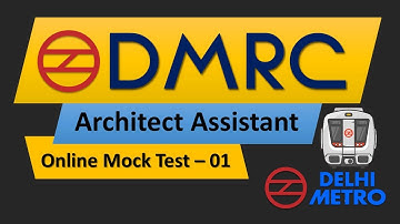 DMRC | Architect Assistant | Recruitment 2020 | Mock Test- 01 | Architecture [DMRC]