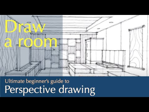 sketching interior (a living room) by miandza - YouTube