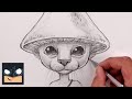 How To Draw Smurf Cat | Sketch Tutorial