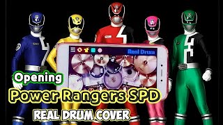 Power Rangers Spd Real Drum Cover  Adiyaia