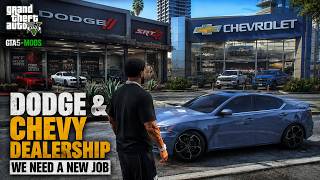 GTA 5 Mods LA REVO - Window Shopping Turned Into a BIG Decision We Need a NEW JOB 4K