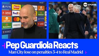 "UNFORTUNATELY WE COULDN'T WIN" | Pep Guardiola | Man City 1-1 Real Madrid (3-4 on penalties) | #UCL screenshot 2