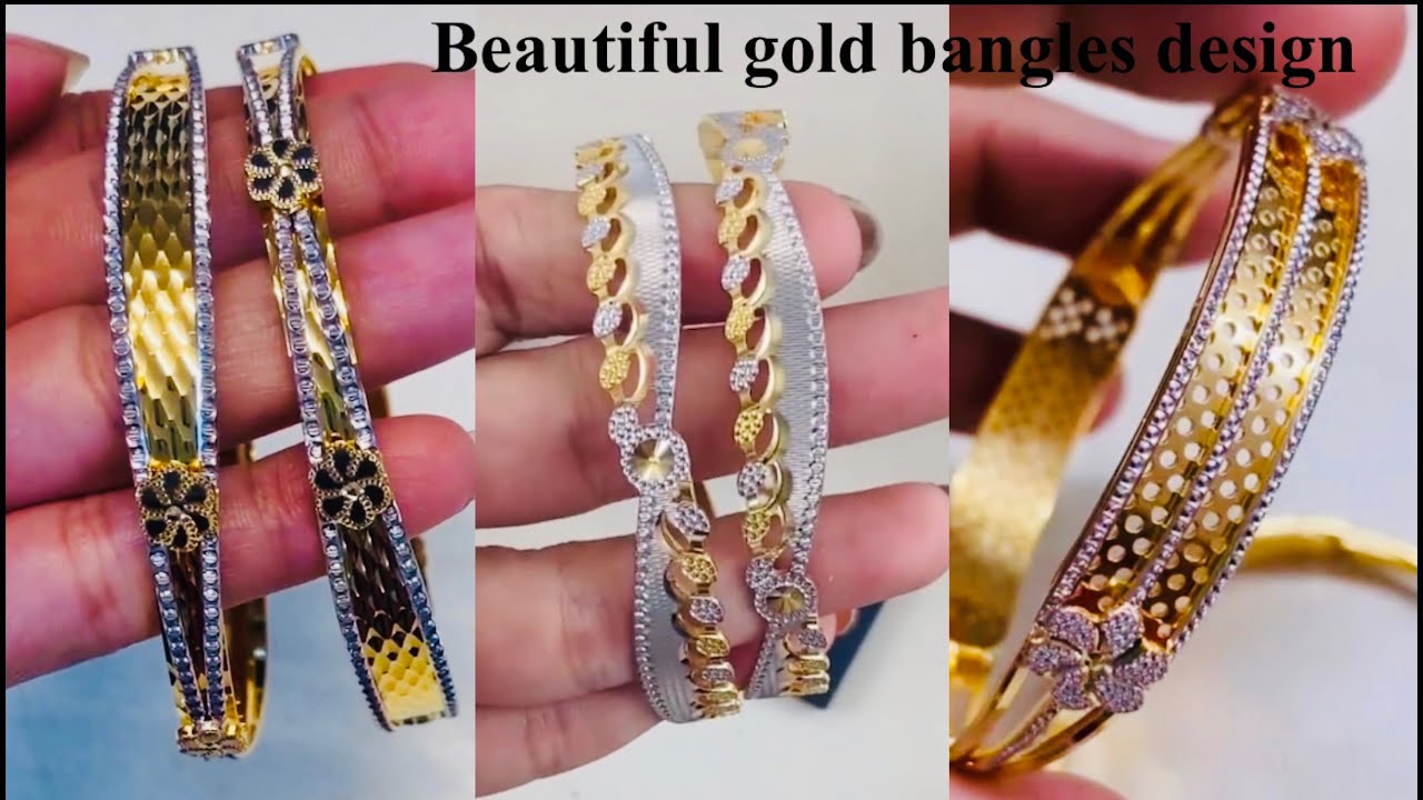 5 Grams gold bangle designs with price Simple Gold Bangles Designs