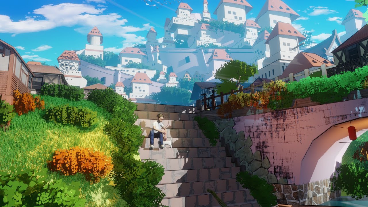 big city | Anime scenery, Scenery, Anime background