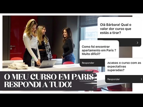 TUDO SOBRE O MEU CURSO DE MODA EM PARIS | Bárbara Corby