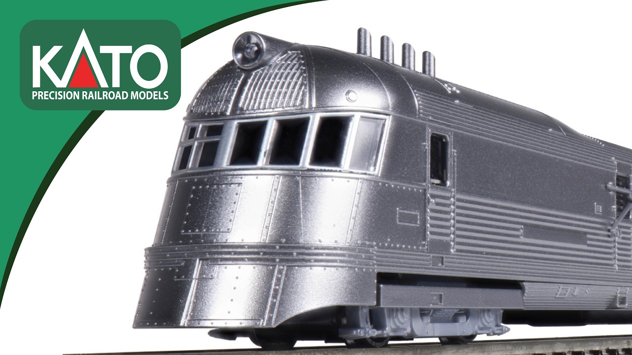 ⭐︎kato⭐︎ NEW Pioneer Zephyr in N-Scale! 🚅 (KATO Special Announcement