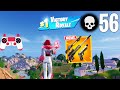 56 Elimination Solo Vs Squads Gameplay Wins (NEW Fortnite Chapter 5!)