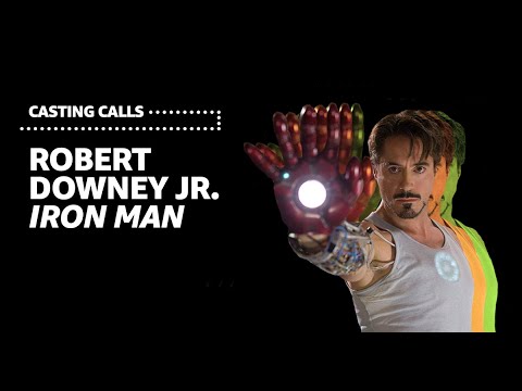 2008 Iron Man Movie Casting Call #CC1 Robert Downey Jr. 
