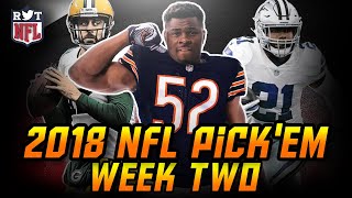 2018 NFL Week 2 Predictions | NFL Pickβem Challenge
