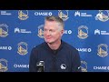 Steve Kerr happy with how short-handed Warriors have stepped up without stars | NBC Sports Bay Area